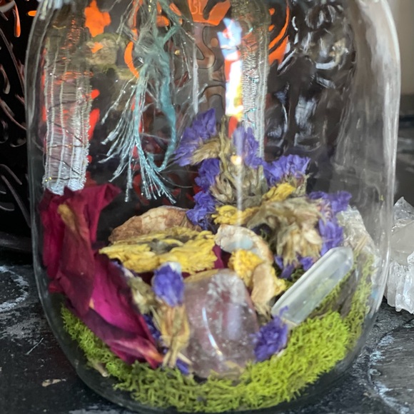 Blue Mixed Media Art - Picture 5 of 7